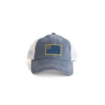 Nevada Flag Trucker Hat Navy