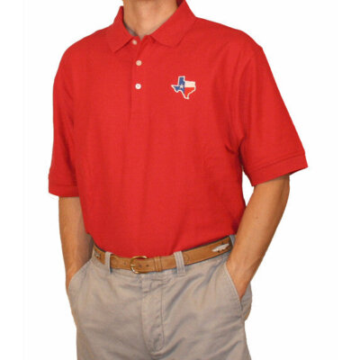 Texas Traditional Polo Red