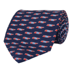 Tennessee Traditional Tie Navy