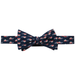 North Carolina Traditional Bow Tie Navy