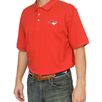 North Carolina Traditional Polo Red