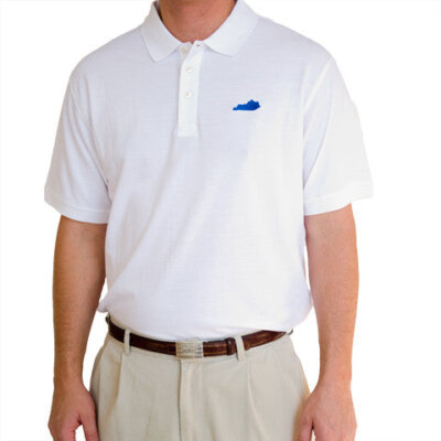 Kentucky Lexington Gameday Polo White
