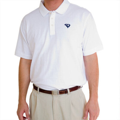 South Carolina Traditional Polo White