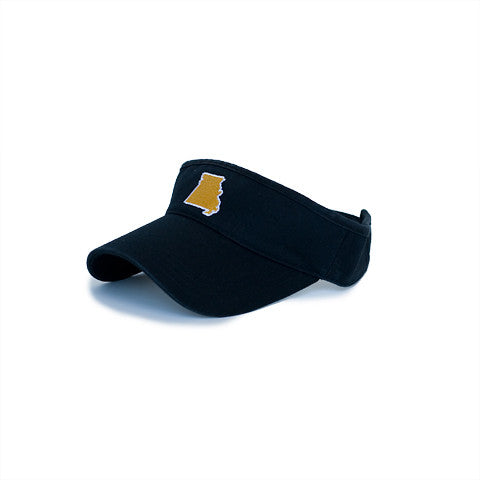 Missouri Columbia Gameday Hat Visor Black
