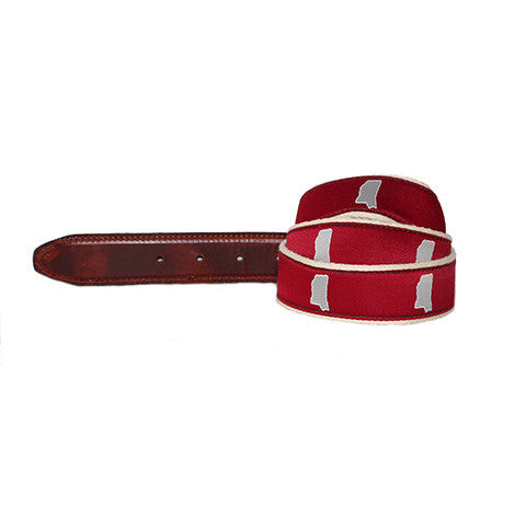 Mississippi Starkville Gameday Belt