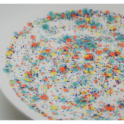 Spring Artisan Dinner Plate