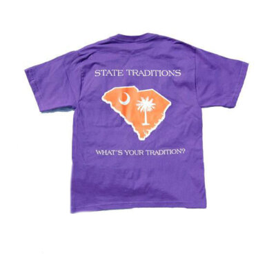 South Carolina Clemson Gameday Youth T-Shirt Purple