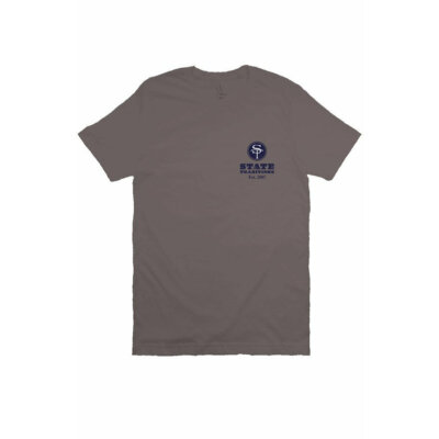 Throwback Georgia Flag T-Shirt Grey