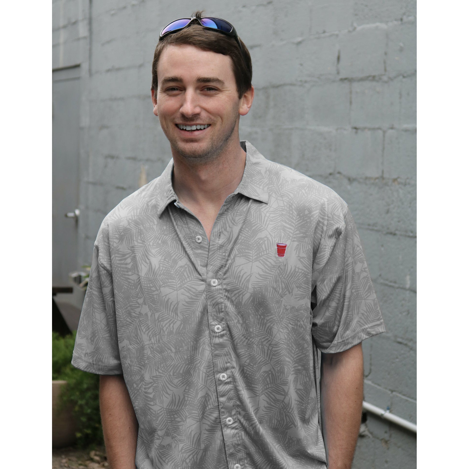 Party Cup Pau Hana Performance Hawaiian Shirt