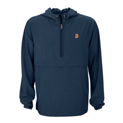 Alabama Auburn Gameday Anorak Pullover Navy