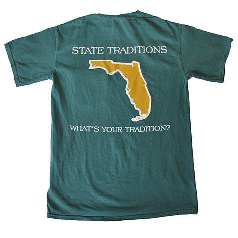 Florida Jacksonville Gameday T-Shirt Emerald