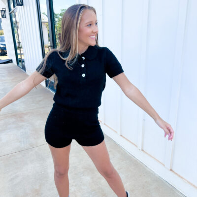 Karlin Knitted Romper