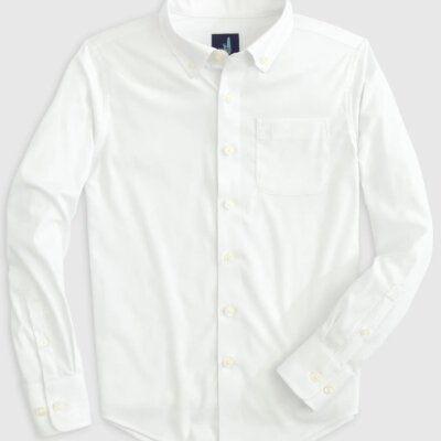 White Tradd Button Up