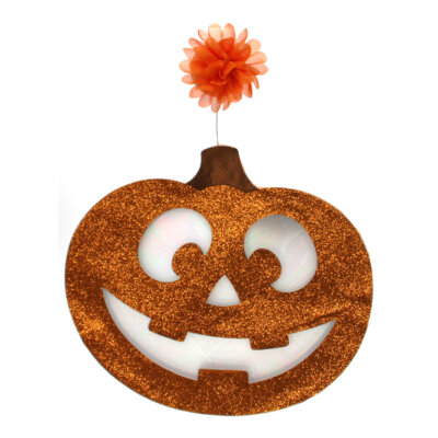 Jack-O-Lantern 3D LED with Diffusing Film Window Décor