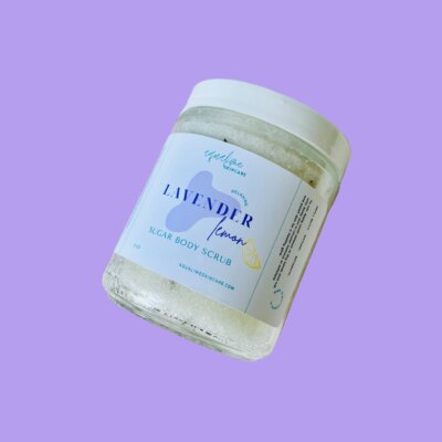Lavender + Lemon Sugar Body Scrub