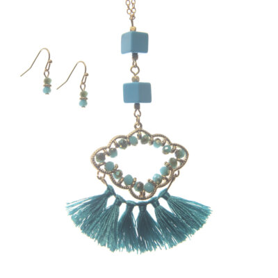 Turquoise Necklace/Earring Set