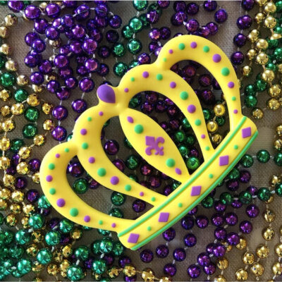 Baby Silicone Teether, Crown