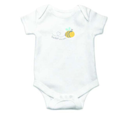 Sweet as Can Bee Diaper Shirt