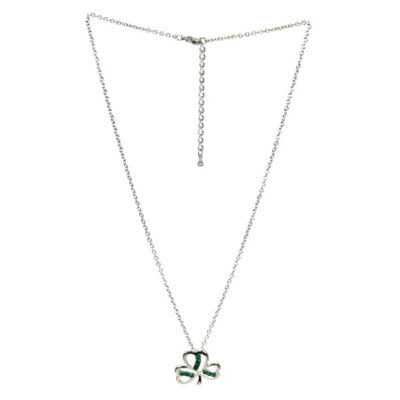 St. Patrick's Day Shamrock Necklace