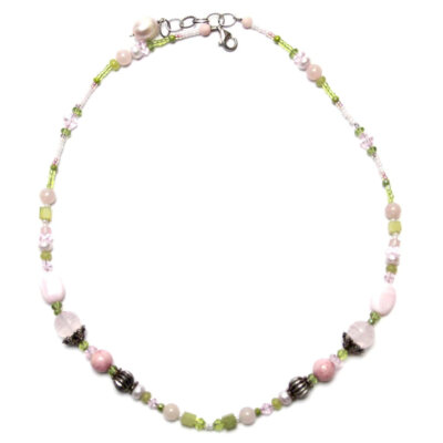 Gemstone Rhodonite Necklace