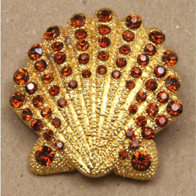 Scalloped Shell Pin