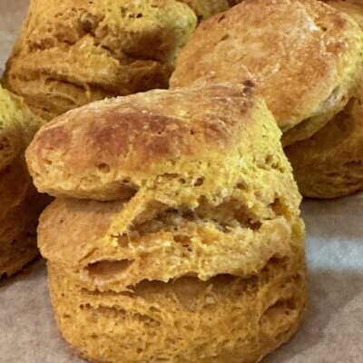 Honey Pumpkin biscuits
