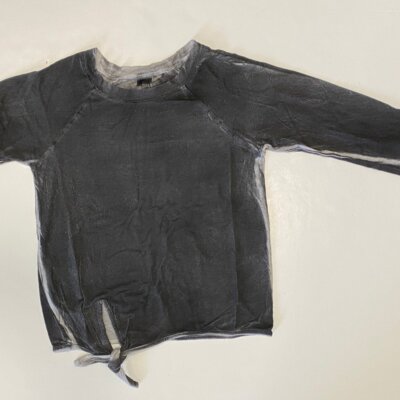 Grey Spray Wash L/S Top