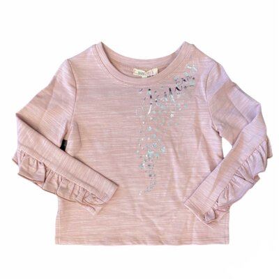 Pink Joyous Ruffle Top