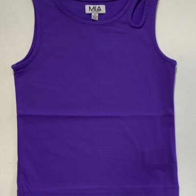 Purple Keyhole Tank