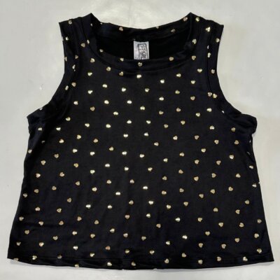 Black Baby Heart Tank