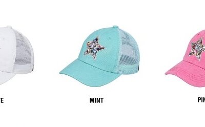 Star Stone Embellishment Cap