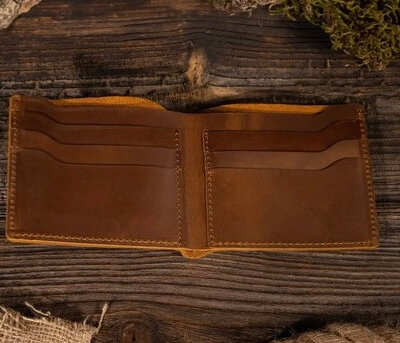 Leather Bifold Wallet