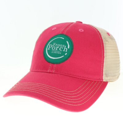 Dark Pink Front Porch Old Favorite Trucker by Legacy