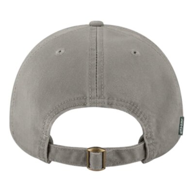 grey twill hat back grey twill hat back
