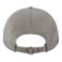 grey twill hat back