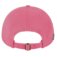 pink twill hat back