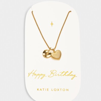 Happy Birthday Charm Necklace