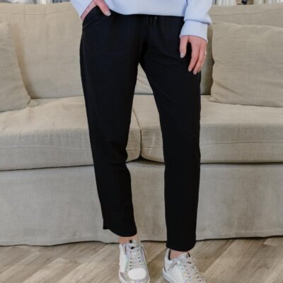 Casual Fridays Taper Pant- Black
