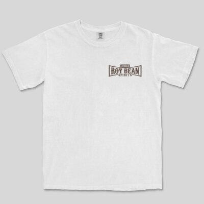 JRBS Logo Shirt White Front JRBS Logo Shirt White Front