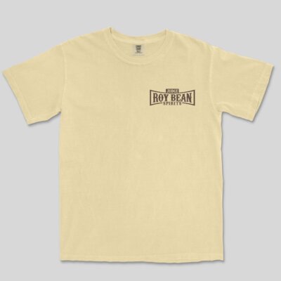 JRBS Logo Shirt Yellow Front JRBS Logo Shirt Yellow Front