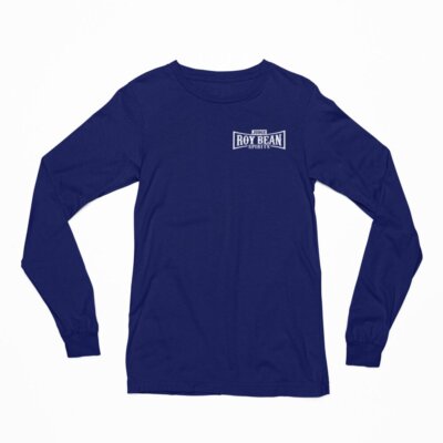 JRBS Long Sleeve Logo Shirt Navy Front JRBS Long Sleeve Logo Shirt Navy Front