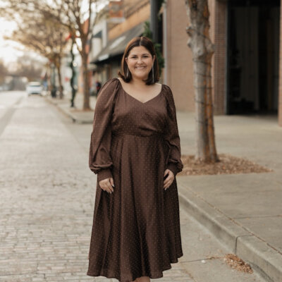 Elaine Brown Embellished Midi Dress (S-3XL)