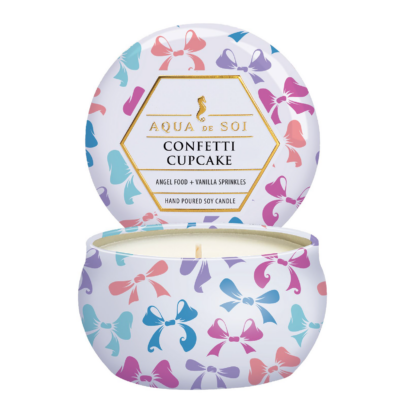 Confetti Cupcake 4oz Limited Edition Tin Candles