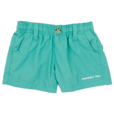 Soft Green Mallard Shorts