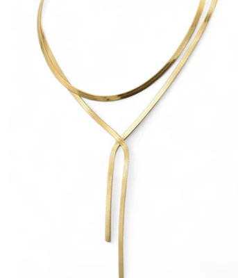 Parting Ways 2 Layer Necklace