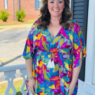 The Lillian Floral Midi