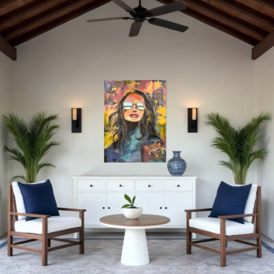 Reflections Series / Beach Girl #01