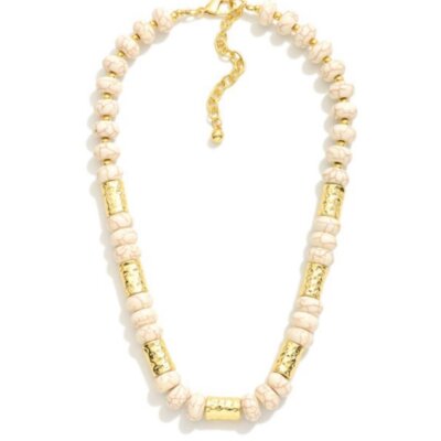 Rocking This Look Stone Necklace