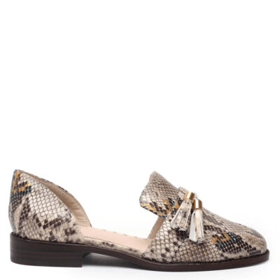 Linear Snake Penny Loafer
