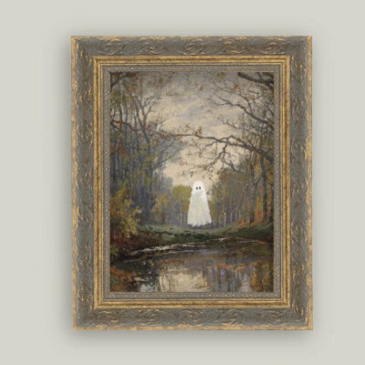 Single Ghost in Woods